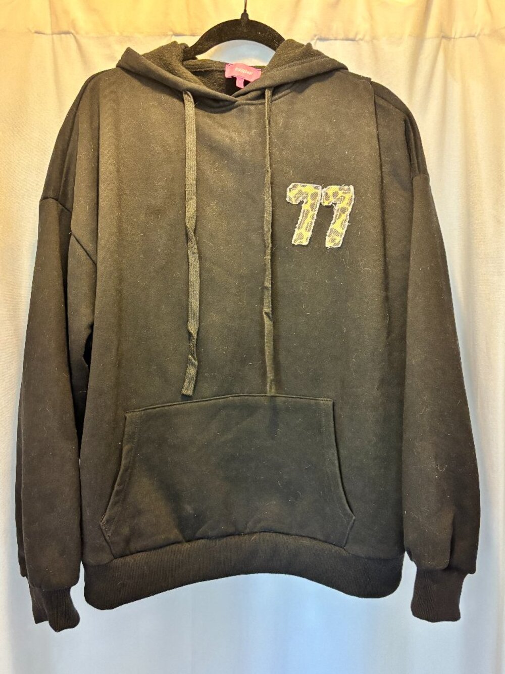 NEVER WORN Edikted Hoodie-Size Small-Black
